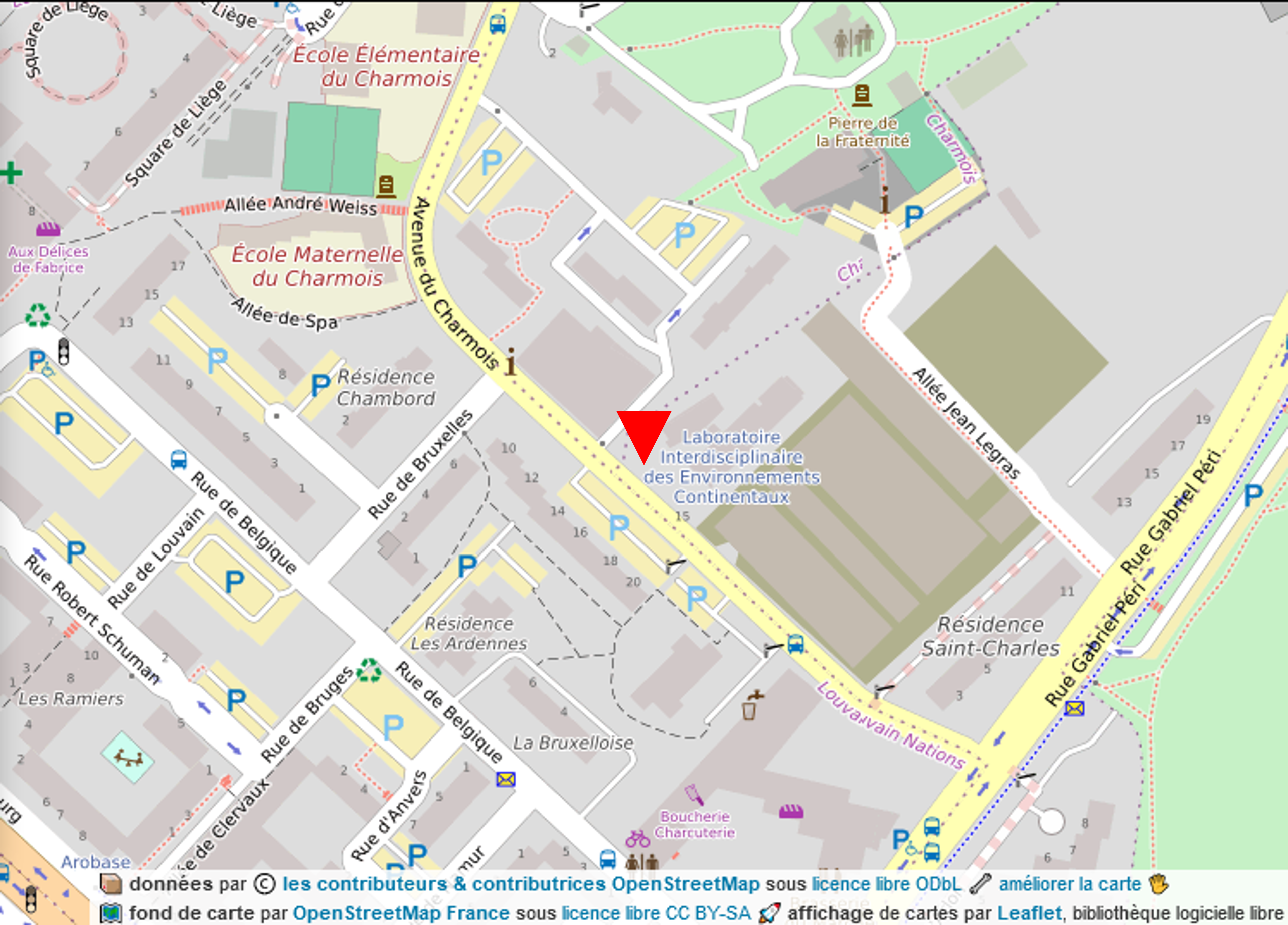 carte charmois